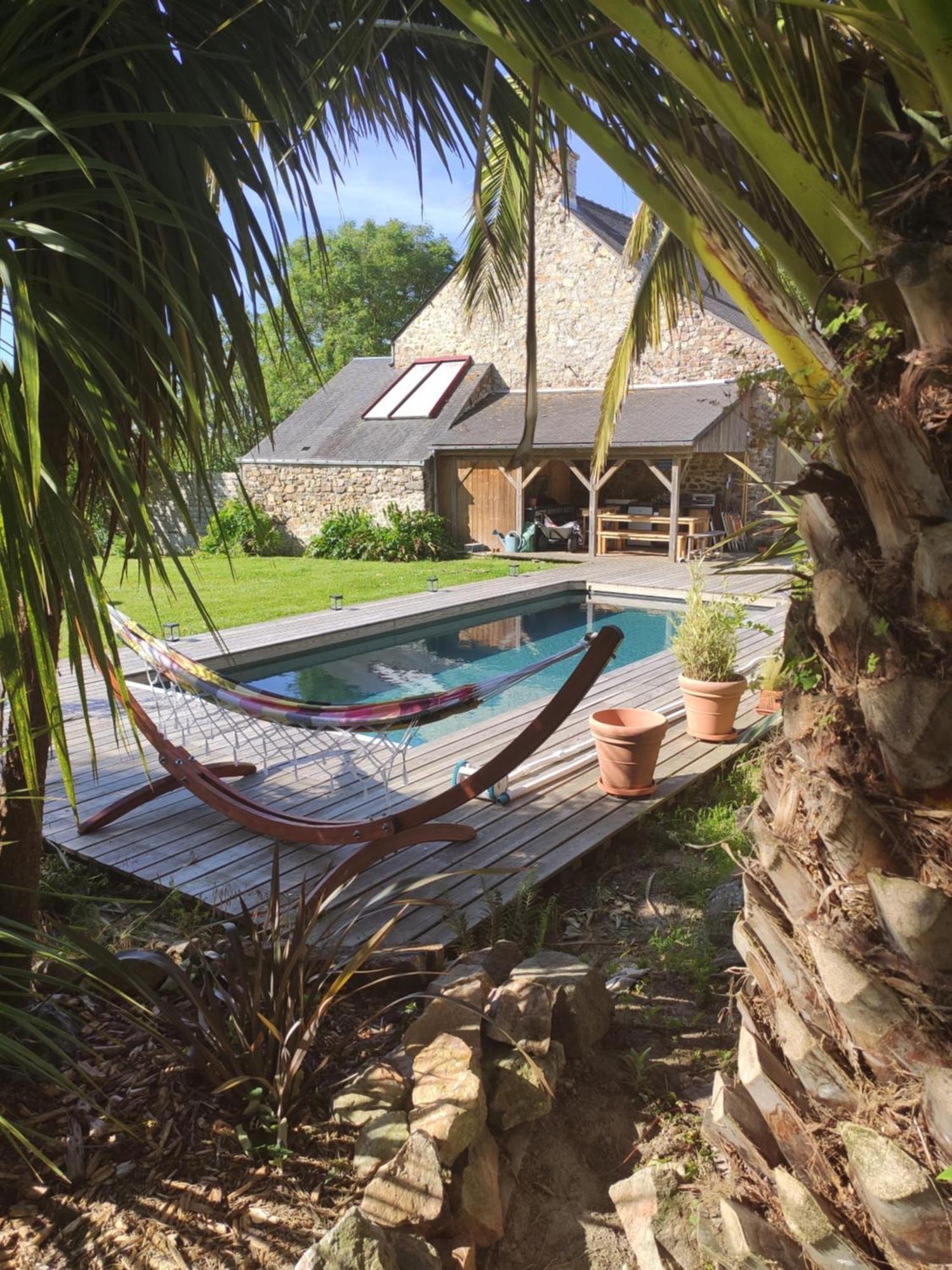 La Petite Hautiere Maison 2 Personnes Plouer Sur Rance Avec Piscine Daire Dış mekan fotoğraf